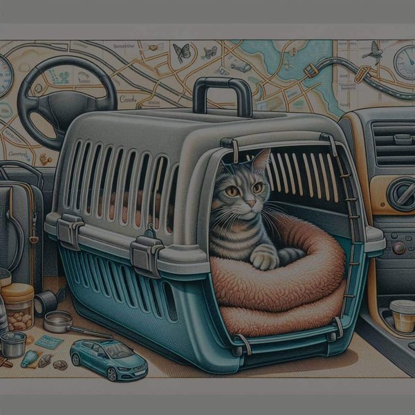 Quelles précautions prendre pour les chats lors des voyages en voiture longue distance ?